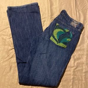 Vintage 80's Style Rare Chip and Pepper Classic Bootcut Jeans Size 28 LA-CAL